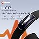 Magene H613 Brustgurt Pulsmesser Herzfrequenzmesser, Präzises Tracking, Bluetooth/ANT+, 17 Stunden Offline-Speicher, IPX7 wasserdicht, mehrfarbige Herzfrequenzzonenanzeige für Radfahren, Laufen, Yoga