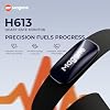 Magene H613 Heart Rate Monitor Chest Strap with Precise Tracking, Bluetooth & ANT+ Connectivity, 17h Offline Storage, IPX7 Waterproof, Multi-Color Heart Rate Zone Indicator for Cycling, Running, Yoga