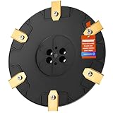 【Corte Más Eficiente】 Disco de Cuchillas 6 Piezas Compatible con Gardena Sileno Minimo 250, 350, 500 / Husqvarna Automower Aspire, Disco de Cuchillas para Cortacésped Robot
