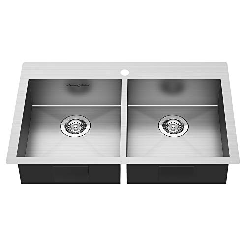 American Standard Edgewater Double Bowl Sink
