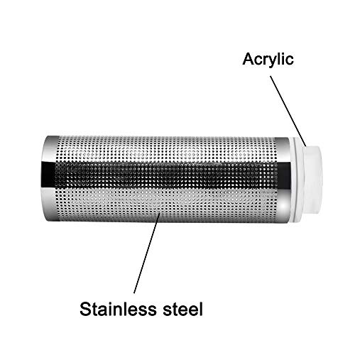Image of NACX Aquarium Fish /Shrimp Mesh Net Filter Guard,Fish Tank Intake Strainer Pre-Filter Cover Stainless Steel