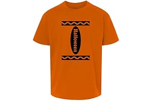 Halloween Crayola Orange Unisex Youth Costume T-shirt