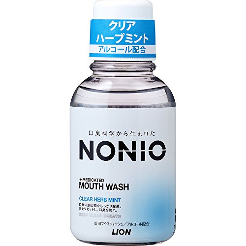 NONIOマウスウォッシュ クリアハーブミント 80mL ライオン