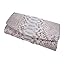 Amazon.com: Pelgio Genuine Python Snake Skin Leather Women's Trifold ...