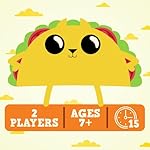 Exploding Kittens Tacocat Spelled Backwards 2 Players - Ages 7+ - 15 Minutes to Play - Clever Family Board Game - Couples Game, Family Game Night, Kid and Adult Board Game