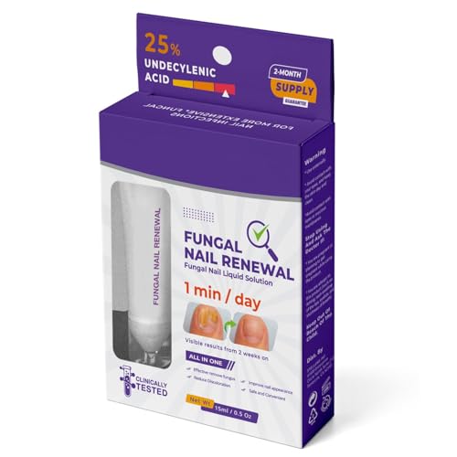 Pureskin Toenail Renewal Solution: Extra Strength Liquid Repair for Thick, Yellow & Discolored Nails