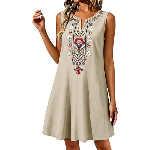 Robe d'été longue de plage au style bohème pour flâner en vacances