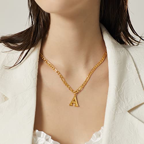 Chainshouse Alphabet Pendants Gold Color Copper A-Z Letter P Pendant Necklace Shinning 26 Initial Collares Jewelry #TOP3