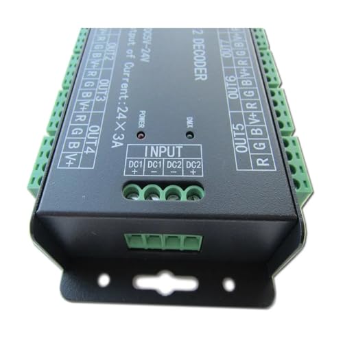 Décodeur DMX512 24 ch résout le scintillement des bandes LED de vos projets