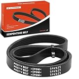 A-Premium Engine Serpentine Drive Belt Compatible with Volkswagen Jetta 2005-2016, Golf 2010-2014, Rabbit 2006-2009, 2.5L - Replace# 5PK923