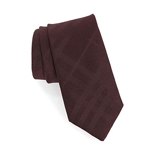 (バーバリー) BURBERRY メンズ ネクタイ Manston Tonal Check Silk Skinny Tie [並行輸入品]