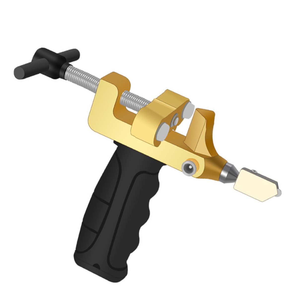 2sets Taglierina Manuale Per Piastrelle Ceramica e Strumento Compatto Con Rulli Di Delimitazione e Accessori Inclusi Utensile Per Ristrutturazioni e Lavori Fai Te