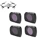 Produktbild TETAKE 4 Stück ND Filters Set für DJI Mavic Air 2 Drohne - (ND4 ND8 ND16 ND32)