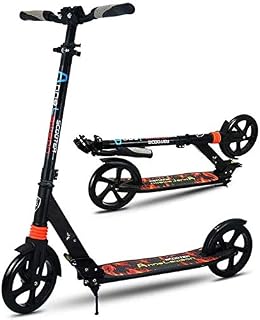 GAOTTINGSD Scooters for Kids Scooters for Adults Adult/Teen Kick Scooter With Big Wheels - Foldable Adjustable Portable Lightweight, Birthday Gifts For Kids 12 Years Old And Up, Support 100kg