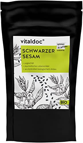 Schwarzer Sesam Gesund & Leben, ganz, ungeschält 400g