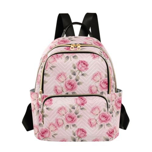 Sac à dos quotidien Wudan rose pour les journées de cours au lycée