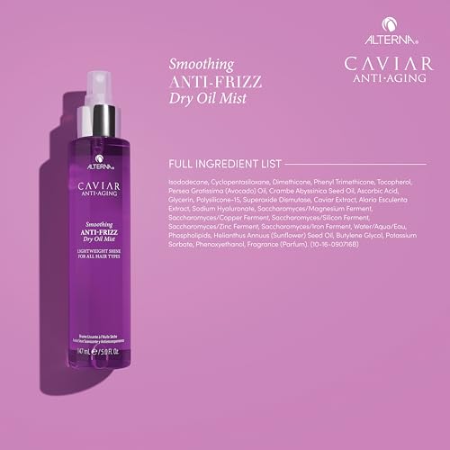 Alterna Caviar Anti-Aging Smoothing Anti-Frizz Dry Oil Mist, 5 Fl Oz (Pack of 1) - Thumbnail 4