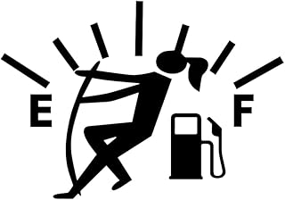 Ekakashop Fuel Cap Sticker, Funny Car Sticker Fuel Tank Decor Sticker Car Fuel Cap Sticker Bumper Body Car Sticker Styling Decoration Sticker