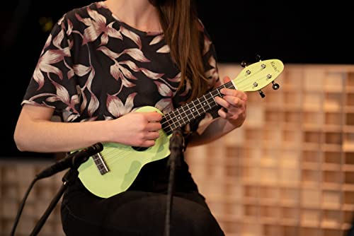 Ortega Guitars Ukulélé Soprano vert – Keiki K2 – Kit de démarrage incluant Accordeur, Courroie, 5 Médiators Medium et… - Les Beatles, Paul McCartney, John Lennon, RIngo Starr, George Harrison Ortega Guitars Ukulélé Soprano vert - Keiki K2 - Kit de démarrage incluant Accordeur, Courroie, 5 Médiators Medium et… – Image 7