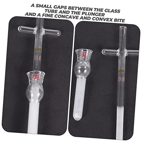 Ultechnovo Tissue Grinder Science Experiment Glassware Homogenizer Labs Glassware Accessory Glass Cell Tissue Grinder Laboratory Accessories Glass Cell Grinder Cross Handle Cell Transparent #TOP7