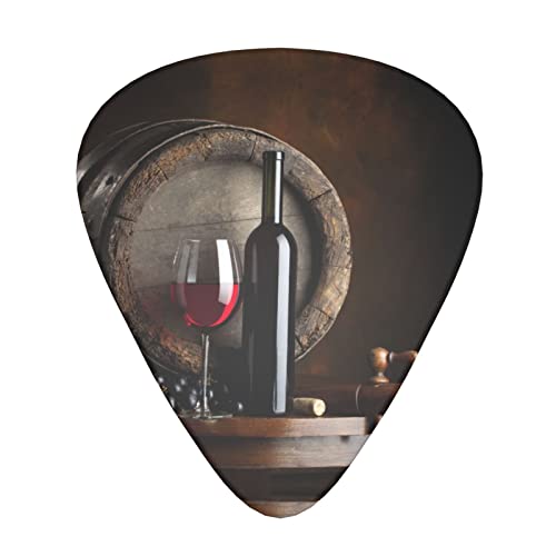 Ensemble de 12 médiators de guitare en verre de bouteille de vin rouge pour guitare acoustique, guitare électrique… - Les Beatles, Paul McCartney, John Lennon, RIngo Starr, George Harrison Ensemble de 12 médiators de guitare en verre de bouteille de vin rouge pour guitare acoustique, guitare électrique…