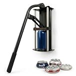 MasterCrush Wall Mounted Aluminum Can Crusher Heavy Duty – Tin and Plastic Bottle Smasher for Recycling (12oz/16oz/24oz/32oz)