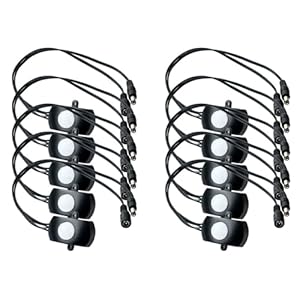 Mocturnity 10x DC PIR-Bewegungssensorschalter