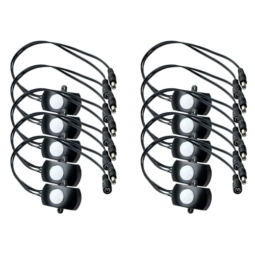 Mocturnity 10x DC PIR-Bewegungssensorschalter