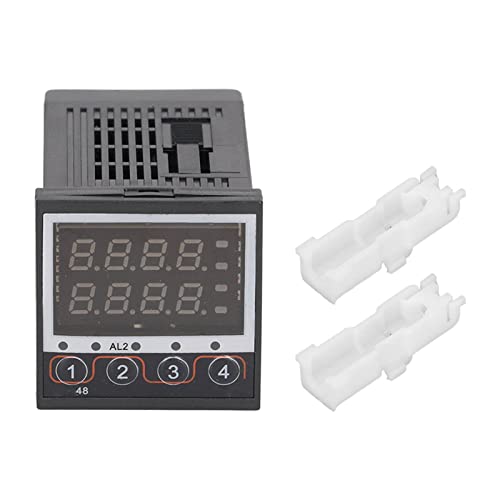 Contador de Tempo Digital, 100‑240VAC Saída de Alarme de relé Autônomo Temporizador Digital Multifun