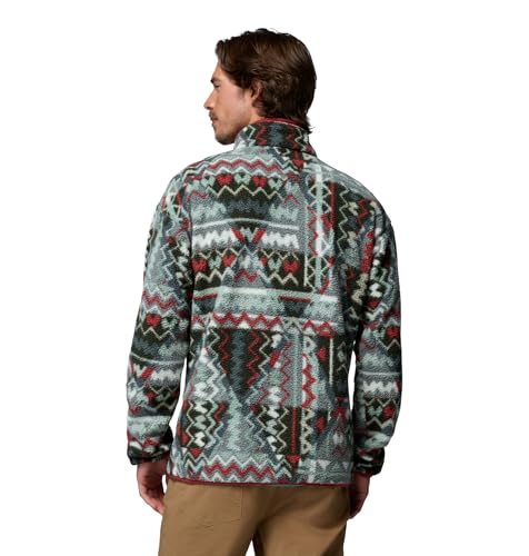 Image of Columbia Helvetia II Printed Half Snap Fleece