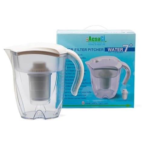 AddAcsaCI 7+ Alkaline Fluoride Water Filter Jug Cover