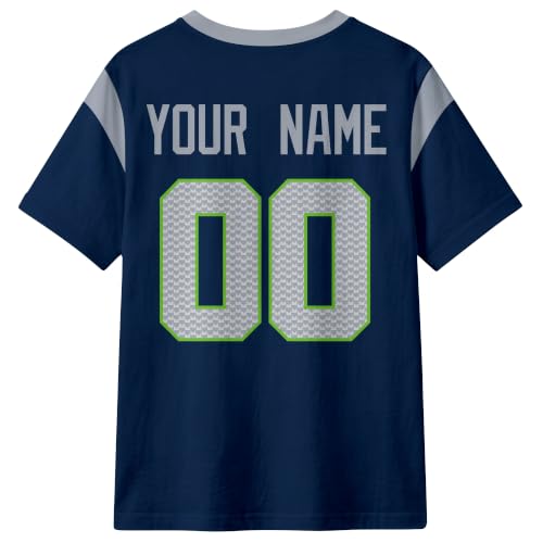 Image of T-Shirt Custom Crewneck Short Sleeve for Men Gifts | Custom T-Shirt Personalized Name and Number