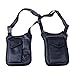 Anti-Theft Hidden Underarm Strap Wallet Holster Bag Leisure Nylon Double Shoulder Pocket Sport Vest Outdoors (Black)