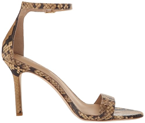 Image of Lauren Ralph Lauren womens Allie Faux-snakeskin Sandal