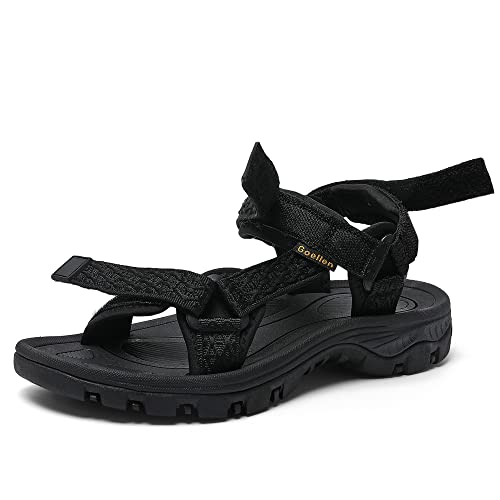 Image of Women's Hiking Sport Sandals Water Outdoor Athletic Shoes With Arch Support Adjustable Velcro Beach Shoes