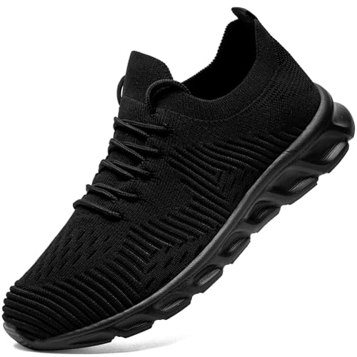 ZASJDG Running Shoes for Men Non Slip Tennis Gym Sneakers Lightweight Breathable Mesh Athletic Shoe...
