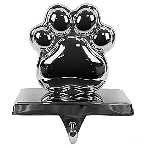 Hoolaroo Silver Weighted Snowflake Stocking Holder Cover