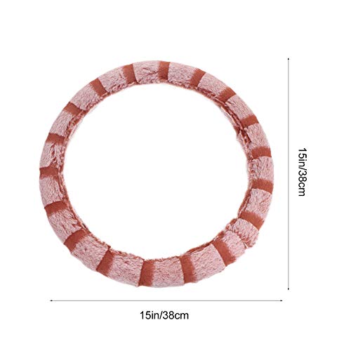 FAVOMOTO Capa de Veludo de 38 Cm para Volante Protetor de Volante Delux Universal Elástica Antiderra