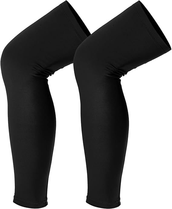 ™ Compression Leg Sleeves for Sports, Full Length, for Men and Women, Running, Cycling, Basketball-image-18