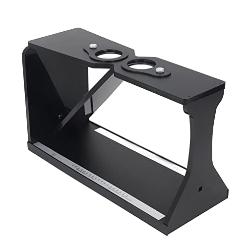 Cheiroscope stéréoscopique oblique à double colonne noire pour test de vision