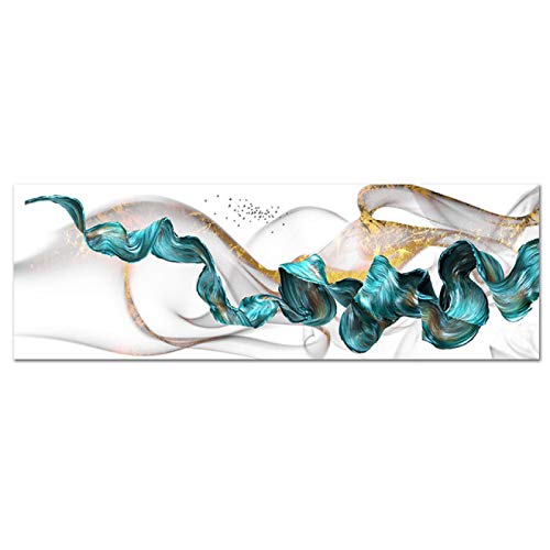 Impression toile dsdsgog motifs abstraits dorés et verts