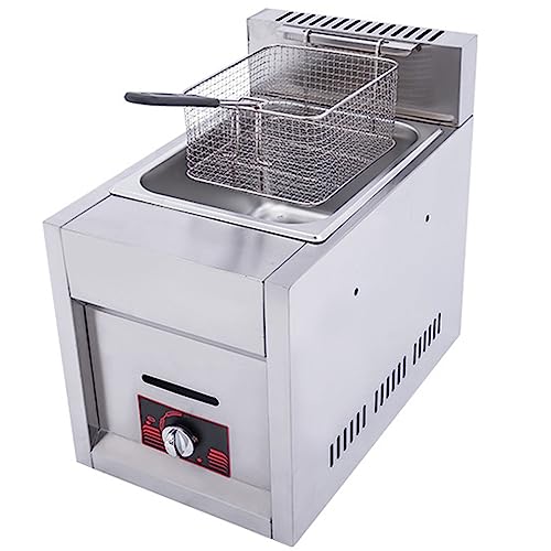 [Funzioni di sicurezza avanzate]: include un cestello per friggitrice in acciaio inossidabile, manico cool-touch e coperchio per una maggiore protezione contro le ustioni. Fare friggere i cibi un gioco da ragazzi dando priorità alla sicurezza.