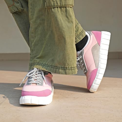 Image of SOLETHREADS Stellar Women's Sneakers|Soft Cushioned|Memory Foam Insole|Slip-Resistance|Dynamic Feet Support|Arch Support|Shock Absorption|Casual Shoes|Stylish|Anti-Skid|Party Shoes