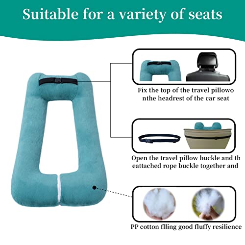 Image of FHSGGP Travel Pillow Upgraded Version of Aircraft Travel Neck Pillow