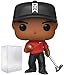 Funko POP PGA Golf - Tiger Woods (Red Shirt) Vinyl Figure (Bundled with Compatible Pop Box Protector Case), 3.75 inches