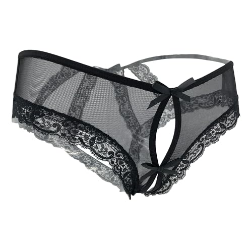 Women’s lace briefs sexy panties with cage back3