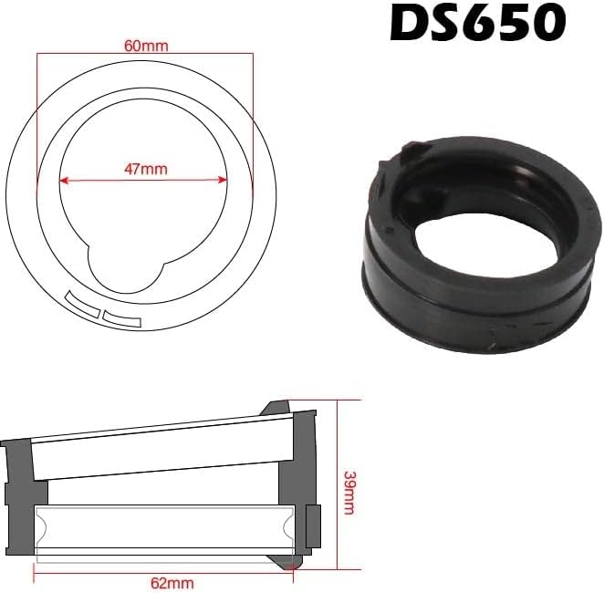 Miniatura 2 de para Yamaha Colector de admisión Carbs Boot para Yamaha XT660 XT660 Tenere XT660R XT660X YFM700R Raptor