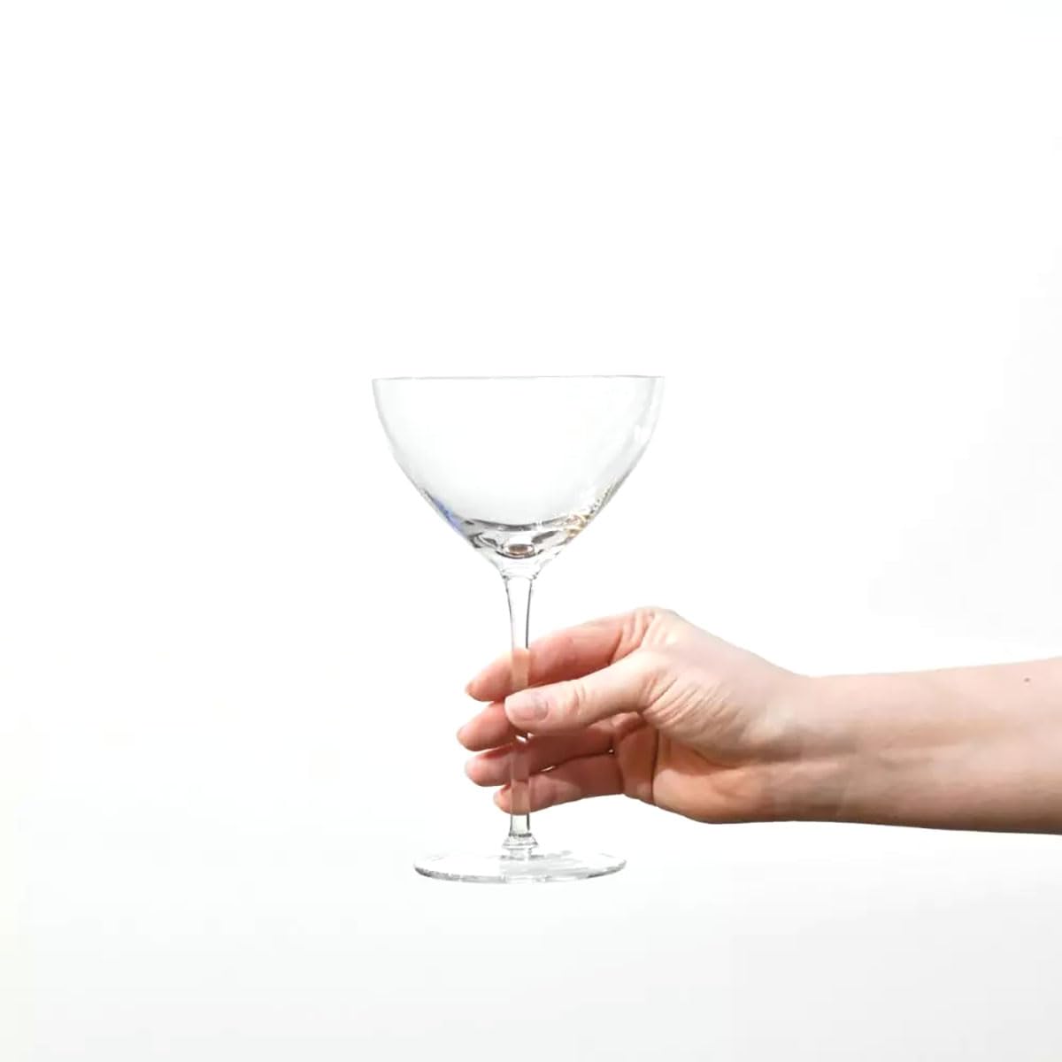 Krosno Verres à Martini Lot de 6, 340 ml, Collection Harmony | Verres à cocktail, boire, manhattan, cosmopolitan, hugo, Cristal sans plomb, Compatibles lave-vaisselle, Idée cadeau