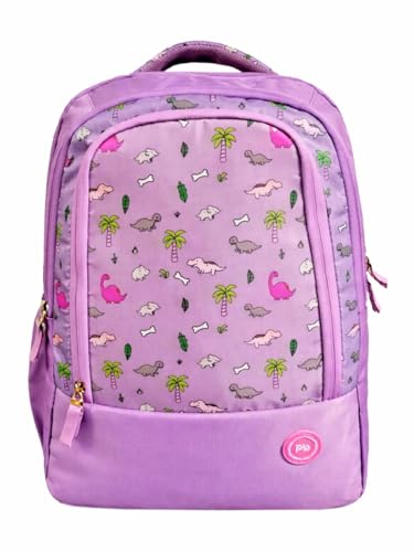Image of PB Pearlbags 18L Printed Casual Backpack,3 Compartment,Premium Fabric,Water Resistant Anti Theft,School & College Bag for Boys and Girls,Office & Travel Bag for Men and Women,45X30X13 Cms