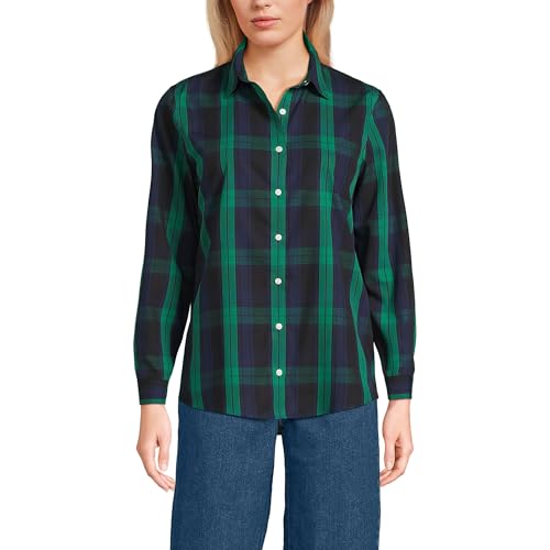 Lands' End Women's Pinwale Cord Long Sleeve Shirt